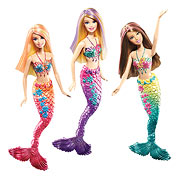 Barbie Color Change Mermaid Doll Case